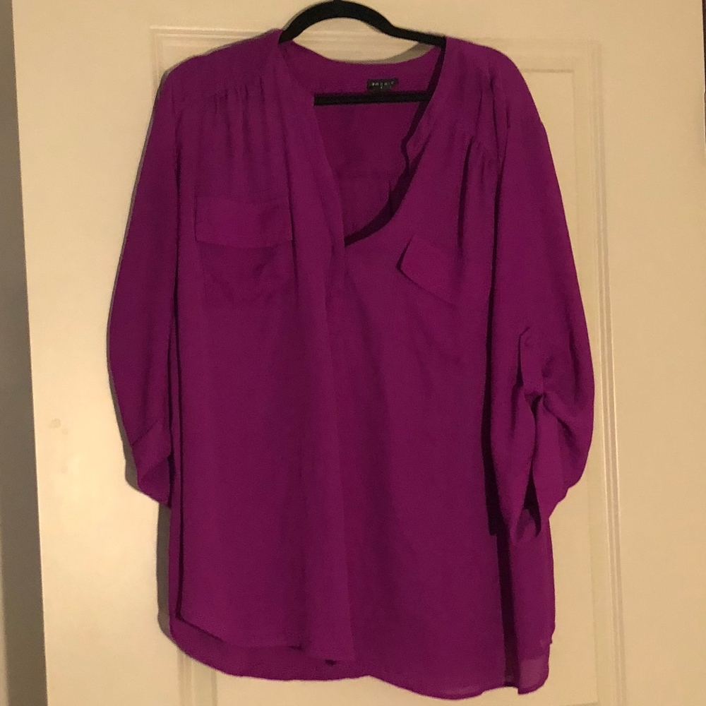 TORRID Blouse - Hot Pink